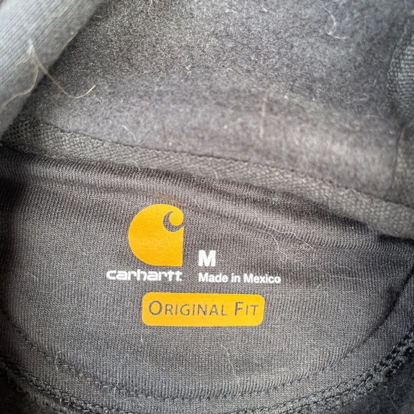 Carhartt Hoodie With cool logo 
Size M

#vintage #y2k #carhartt #style - Picture 2 of 3
